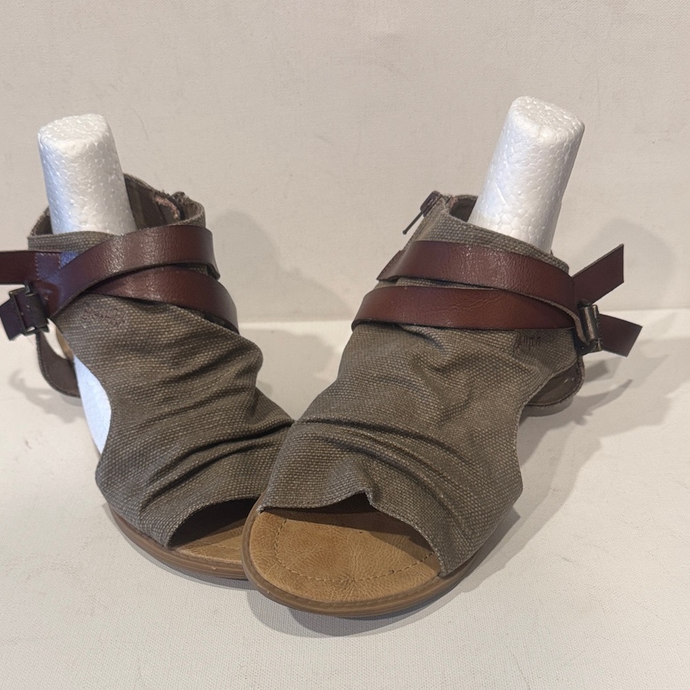 Blowfish Brown and Tan Women's Sandals